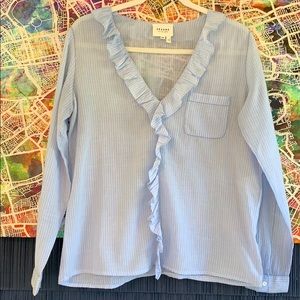 Sezane capucine blouse